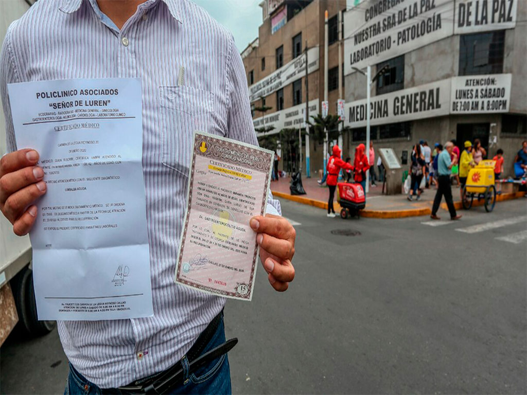 Cómo obtener certificados médicos Perú